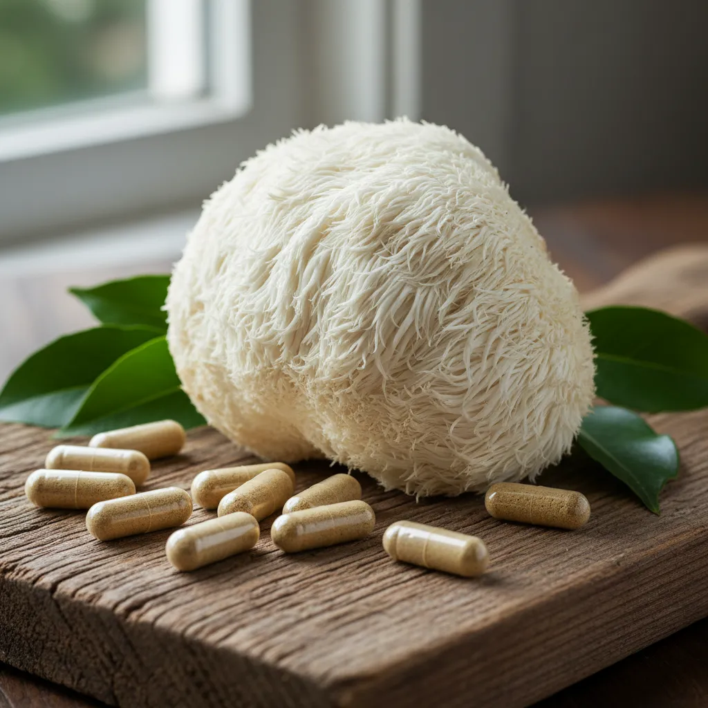 lions mane mushroom hericium erinaceus NGF supplement