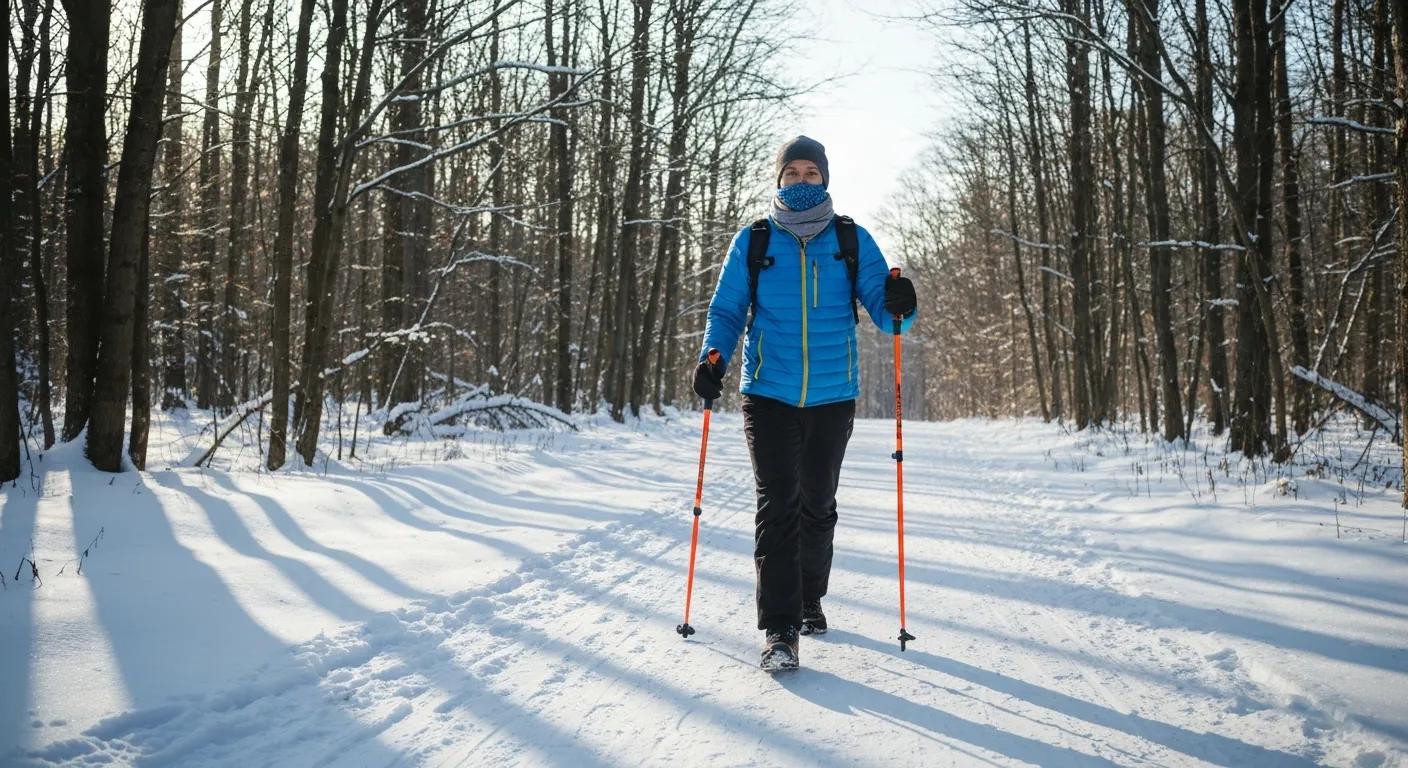 Nordic Walking in Winter — Cold Weather Gear and Safety Guide