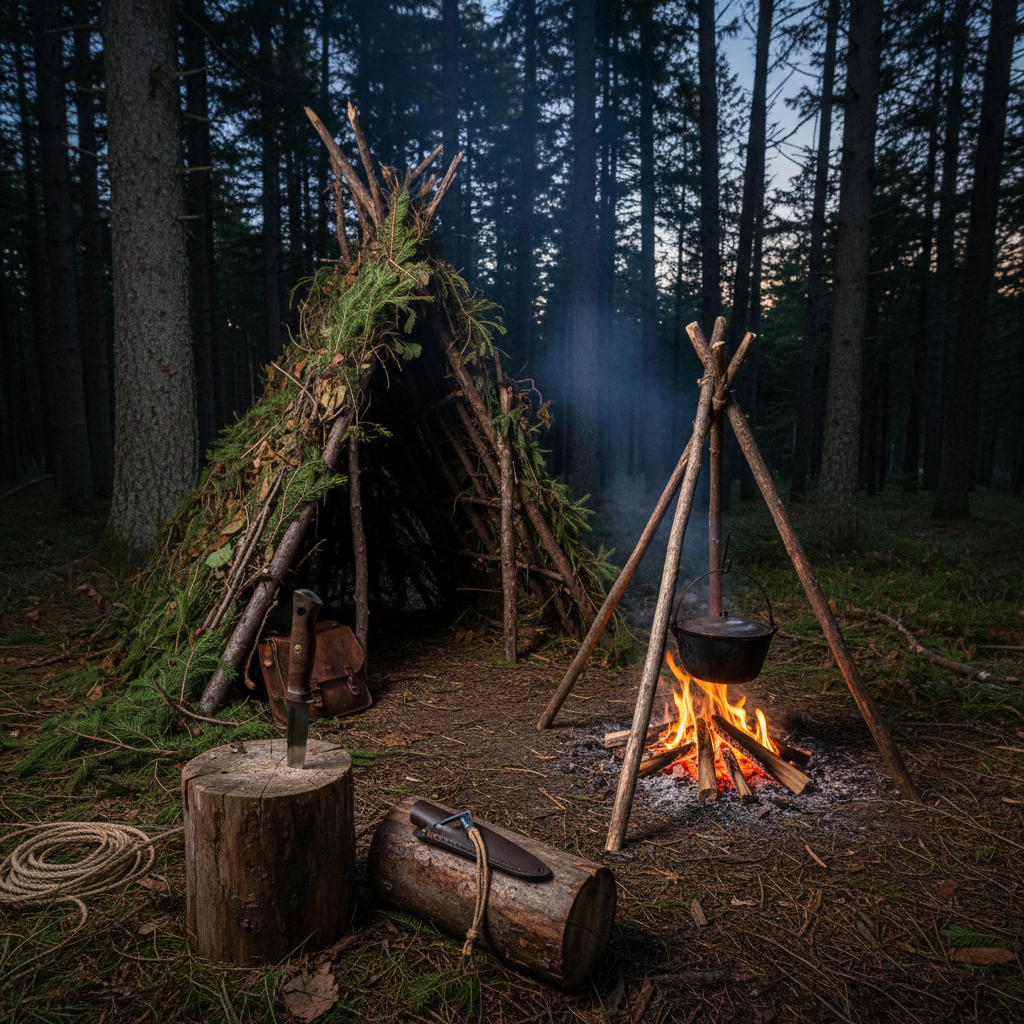 Bushcraft 2.0: Thrive in the Wild With a Knife, Fire Steel, and Knowledge