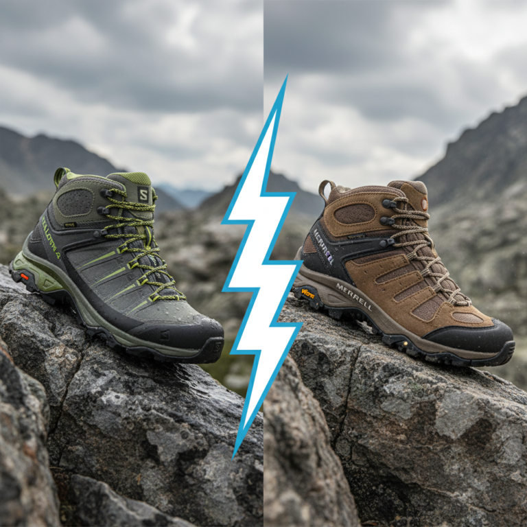 Salomon X Ultra 4 vs Merrell Moab 3 hiking boot comparison